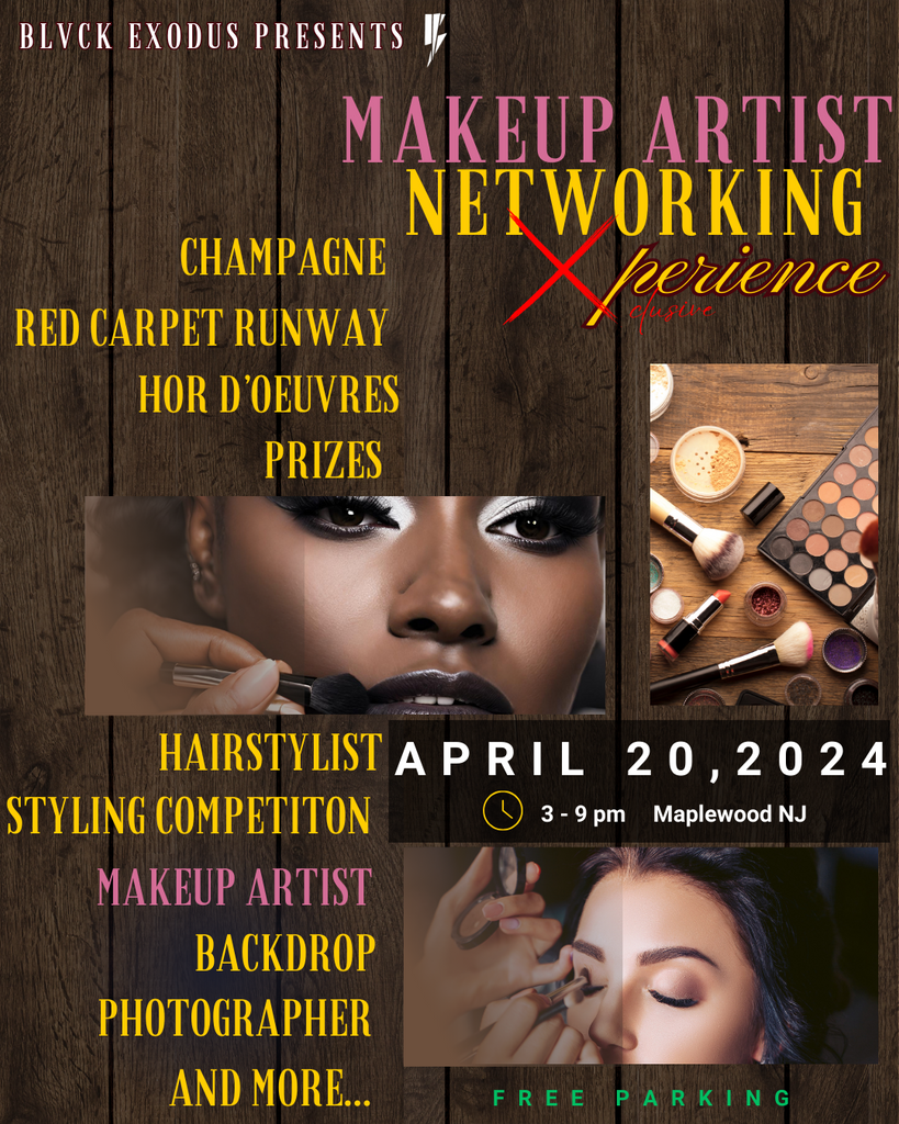 Fashion Networking Event for Make Up Artist| Maplewood New Jersey 2024
