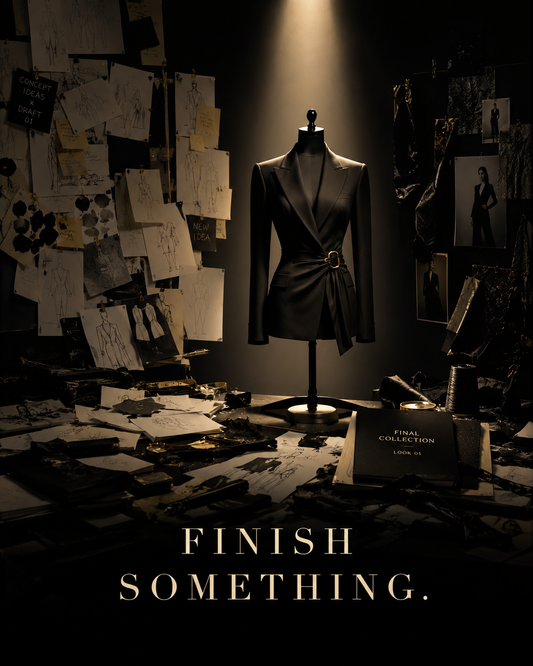 You Don’t Need More Ideas. You Need to Finish Something