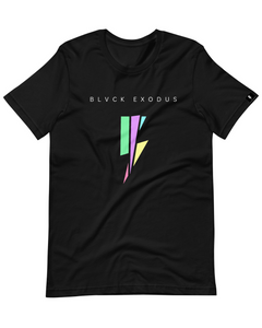 Blvck Exodus Retro Lightning Bolt Black Shirt
